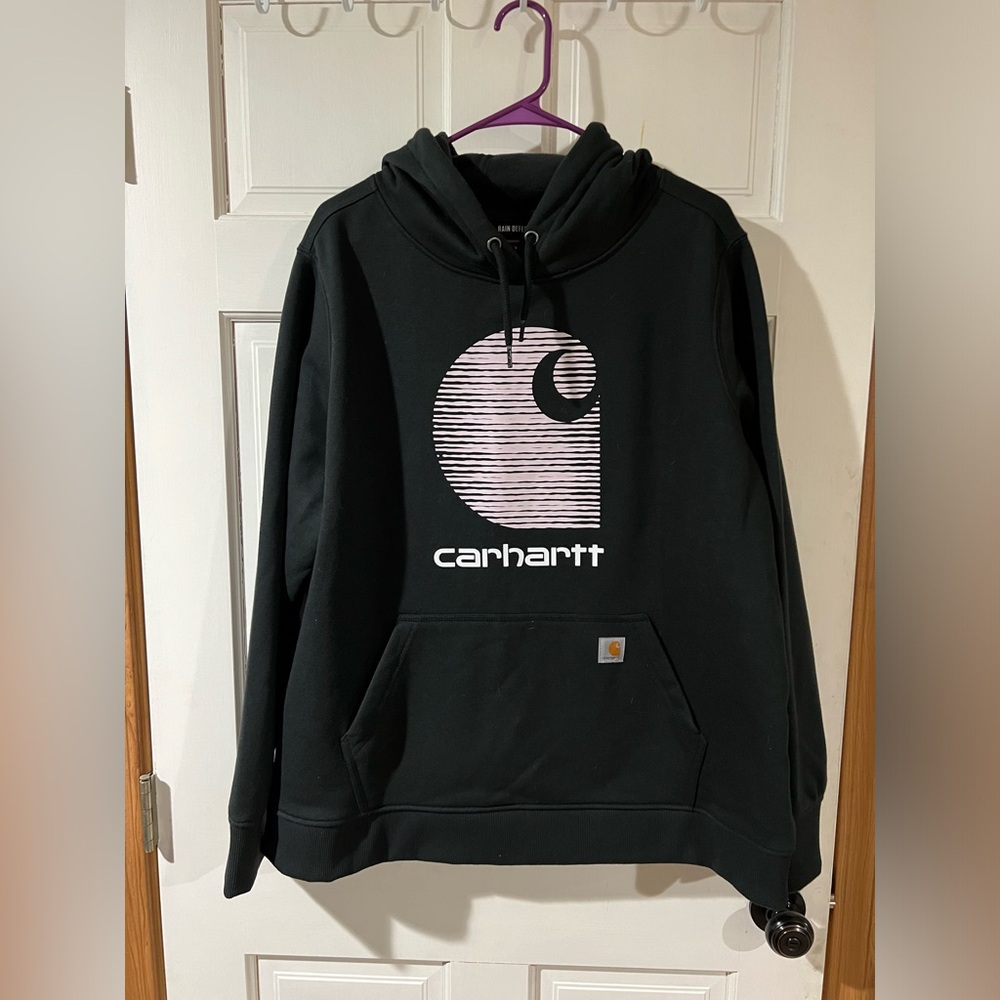 Women’s Carhartt Rain Defender Logo Pullover Hoodie XXL